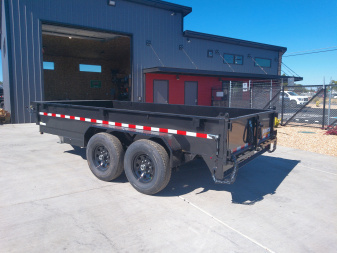 New 2026 Punch 7x14 Dump Trailer