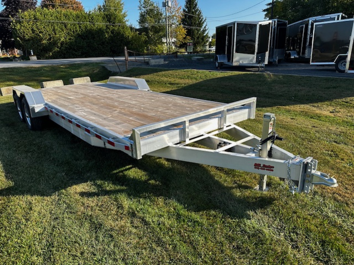 New 2026 Enbeck 22' All Aluminum Car Hauler/Equipment Trailer