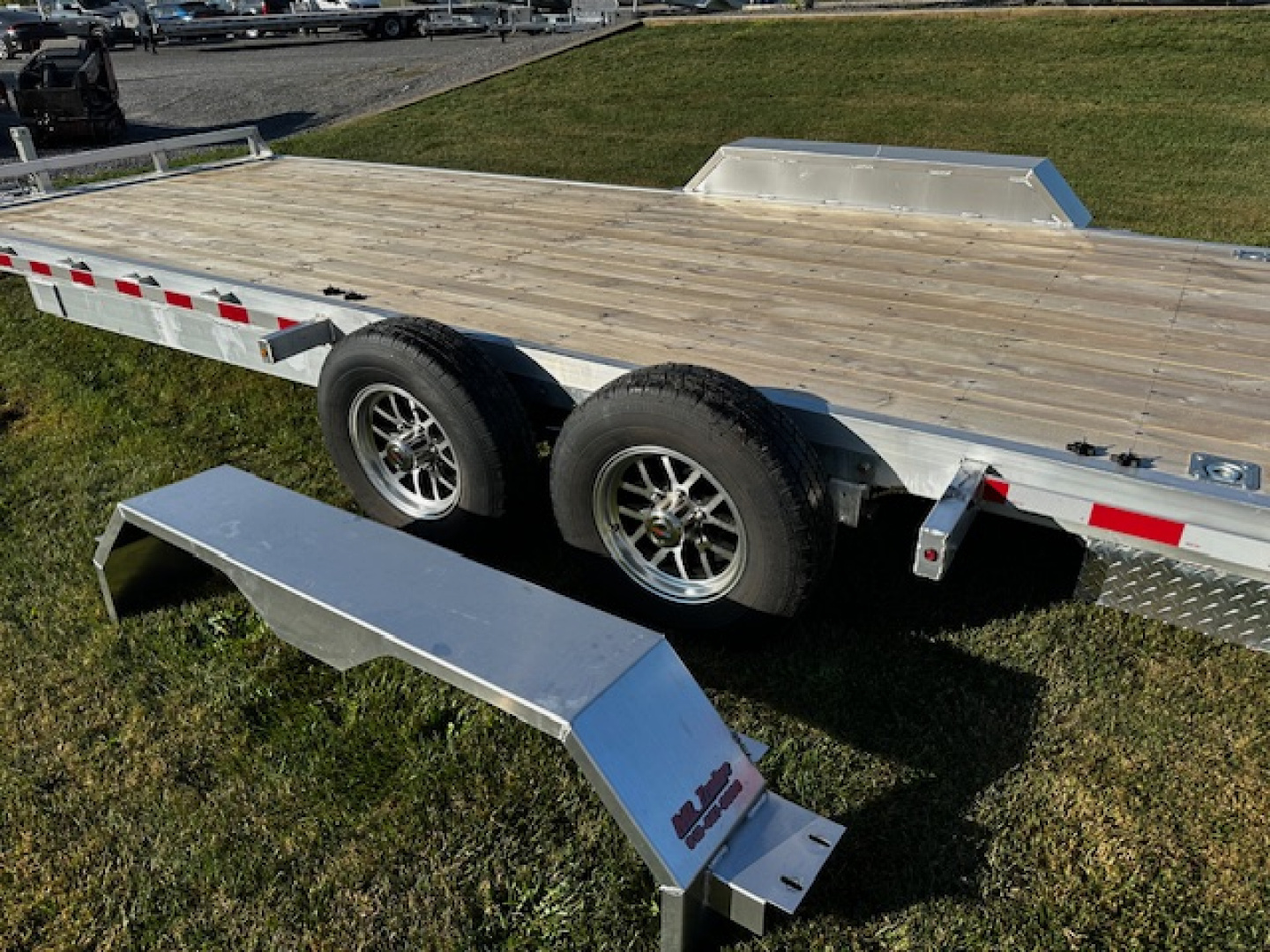 New 2026 Enbeck 22' All Aluminum Car Hauler/Equipment Trailer