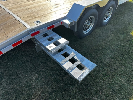 New 2026 Enbeck 22' All Aluminum Car Hauler/Equipment Trailer