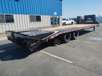 New 2025 Econoline 24+6 Deckover Dovetail Equipment Trailer