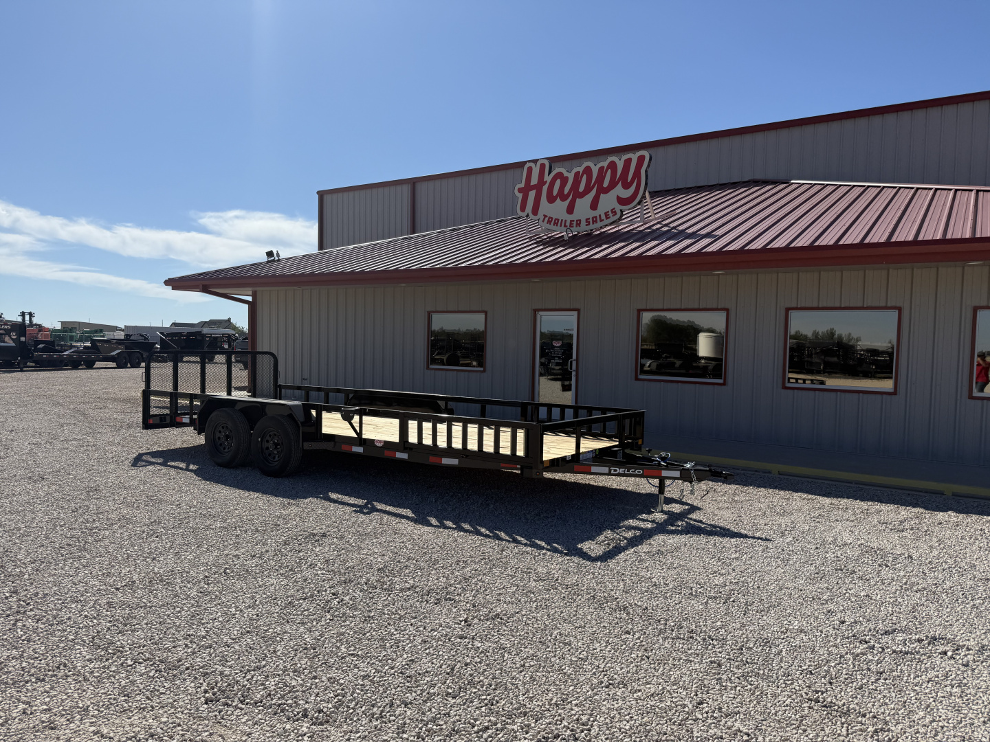 New 2026 Delco 83"x20' Tandem Axle Utility Trailer - U6