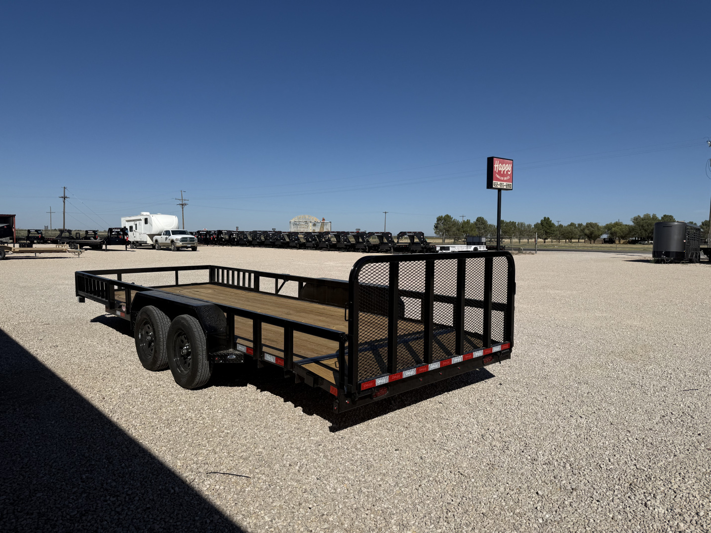 New 2026 Delco 83"x20' Tandem Axle Utility Trailer - U6