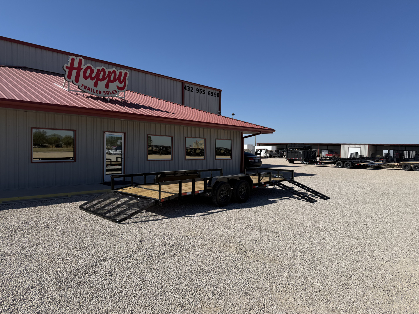 New 2026 Delco 83"x20' Tandem Axle Utility Trailer - U6