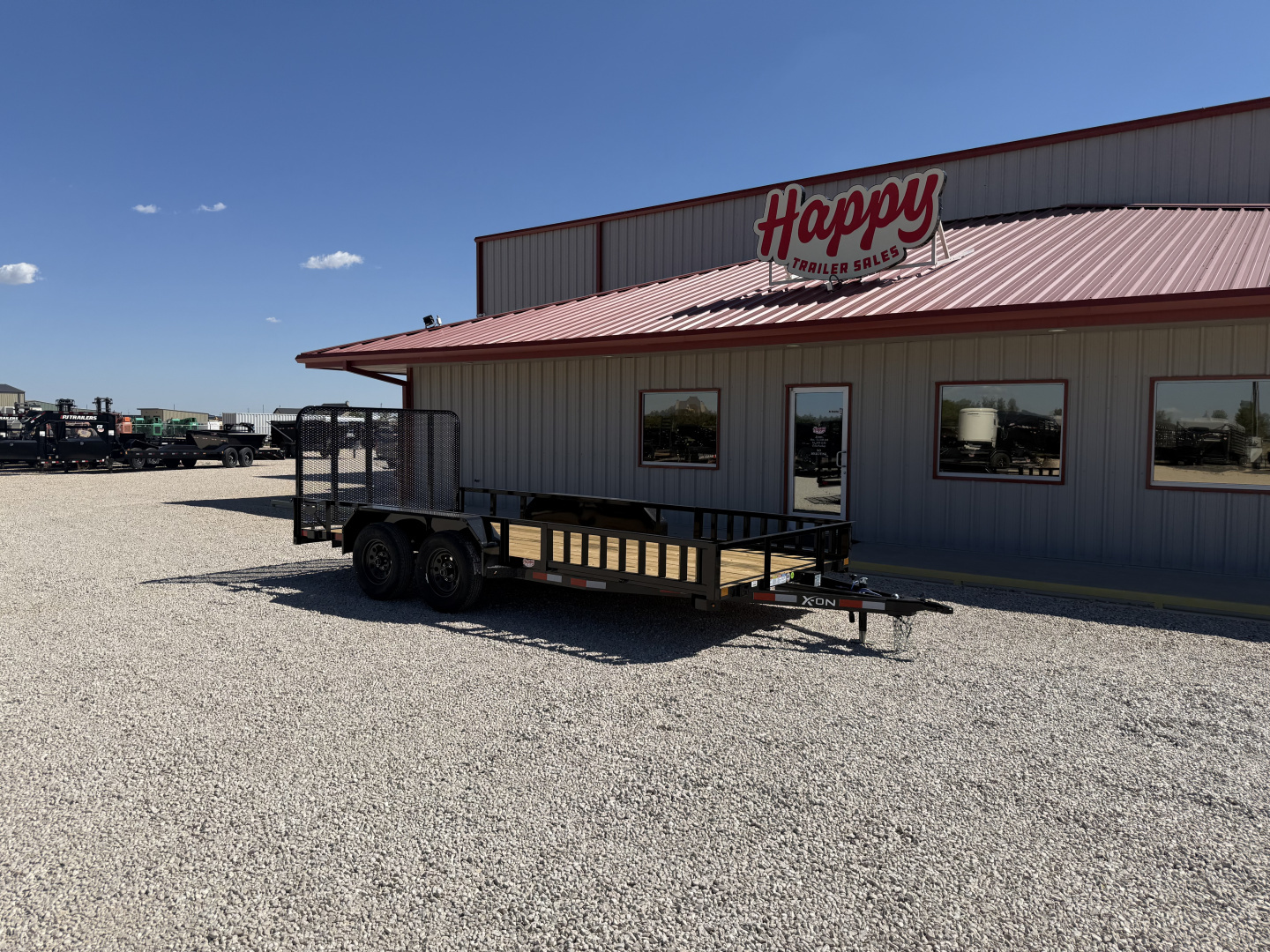 New 2026 Delco 83"x16' Tandem Axle Utility Trailer - U6