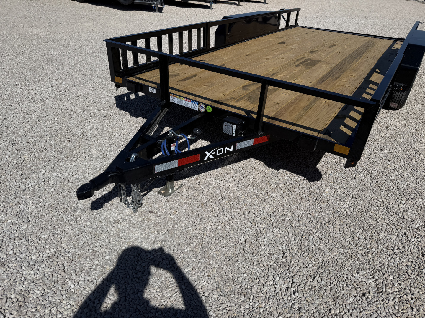 New 2026 Delco 83"x16' Tandem Axle Utility Trailer - U6