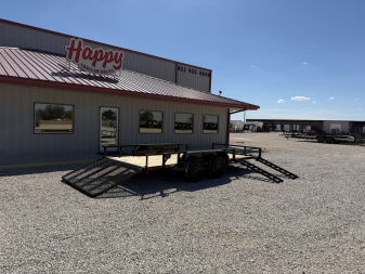 New 2026 Delco 83"x16' Tandem Axle Utility Trailer - U6