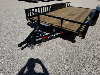 New 2026 Delco 83"x16' Tandem Axle Utility Trailer - U6