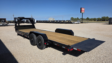 New 2026 PJ 83"x24' Gooseneck Equipment Tilt Trailer – T6