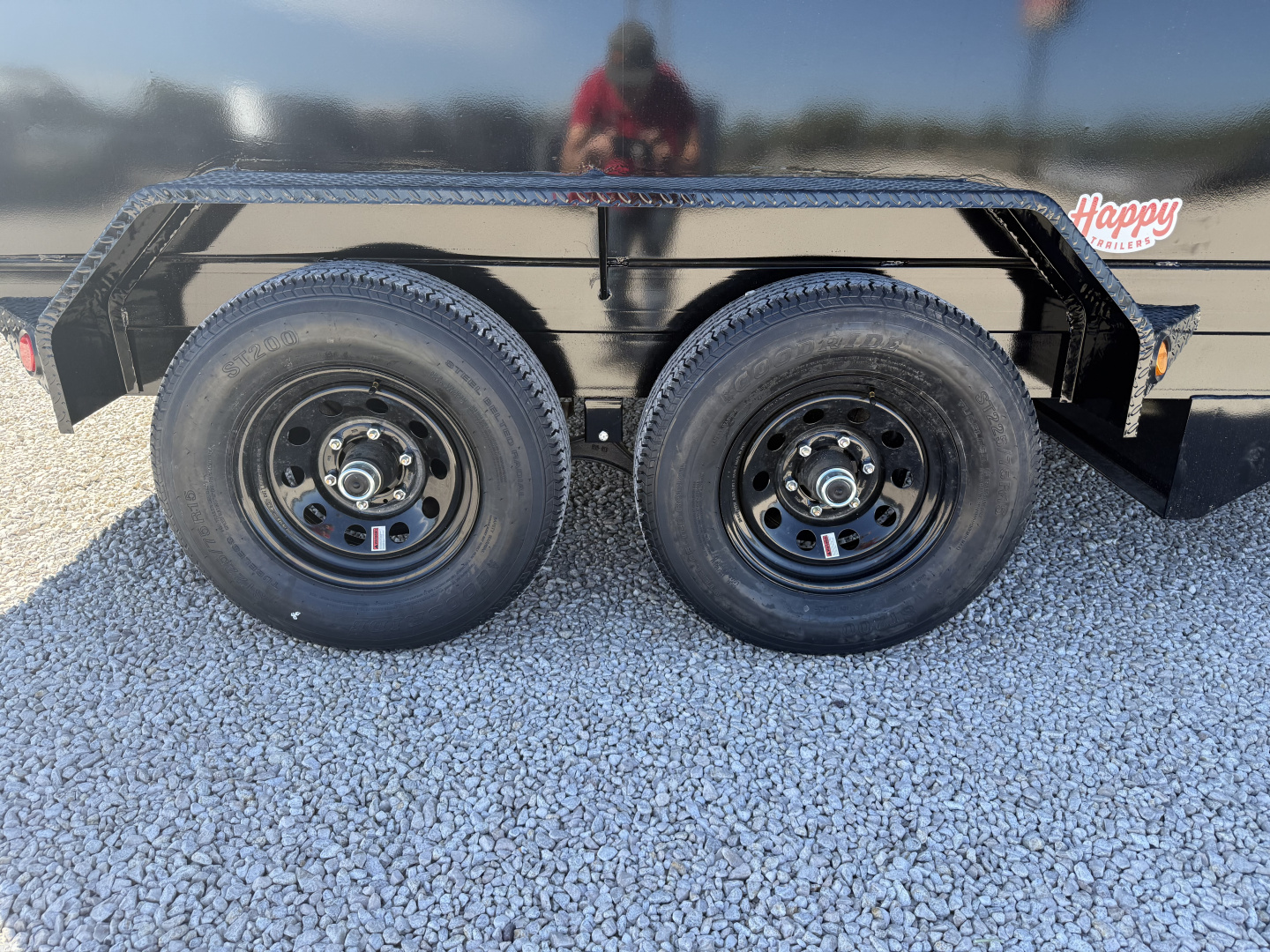 New 2026 PJ 72"x12' BP Tandem Axle Dump w/ 48" Sides – D3