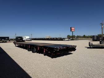 New 2026 PJ 102"x40' GN Low-Pro Flatbed w/ Duals - LD