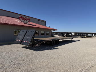 New 2026 PJ 102"x40' GN Low-Pro Flatbed w/ Duals - LD