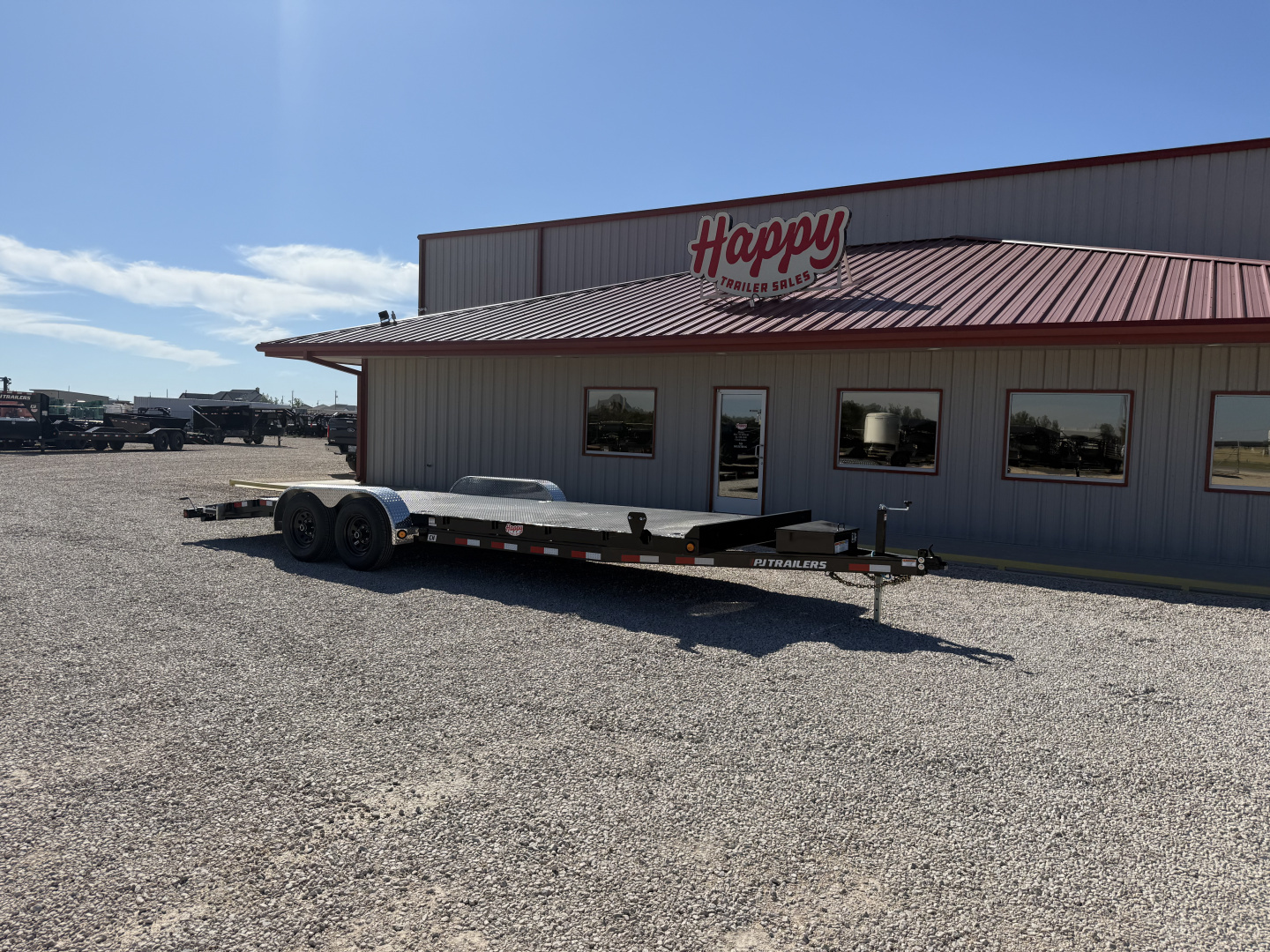 New 2026 PJ 83"x22' Steel Deck Car Hauler – CH