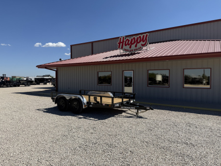 New 2026 PJ 77 x12' Tandem Axle Utility Trailer - UK