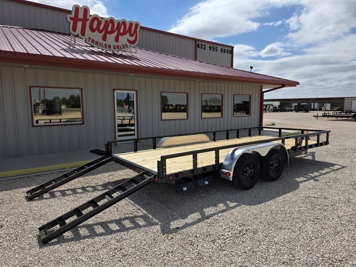 New 2026 PJ 83"x18' Tandem Axle Utility Trailer - UL