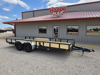 New 2026 PJ 83 x18' Tandem Axle Utility Trailer - UL