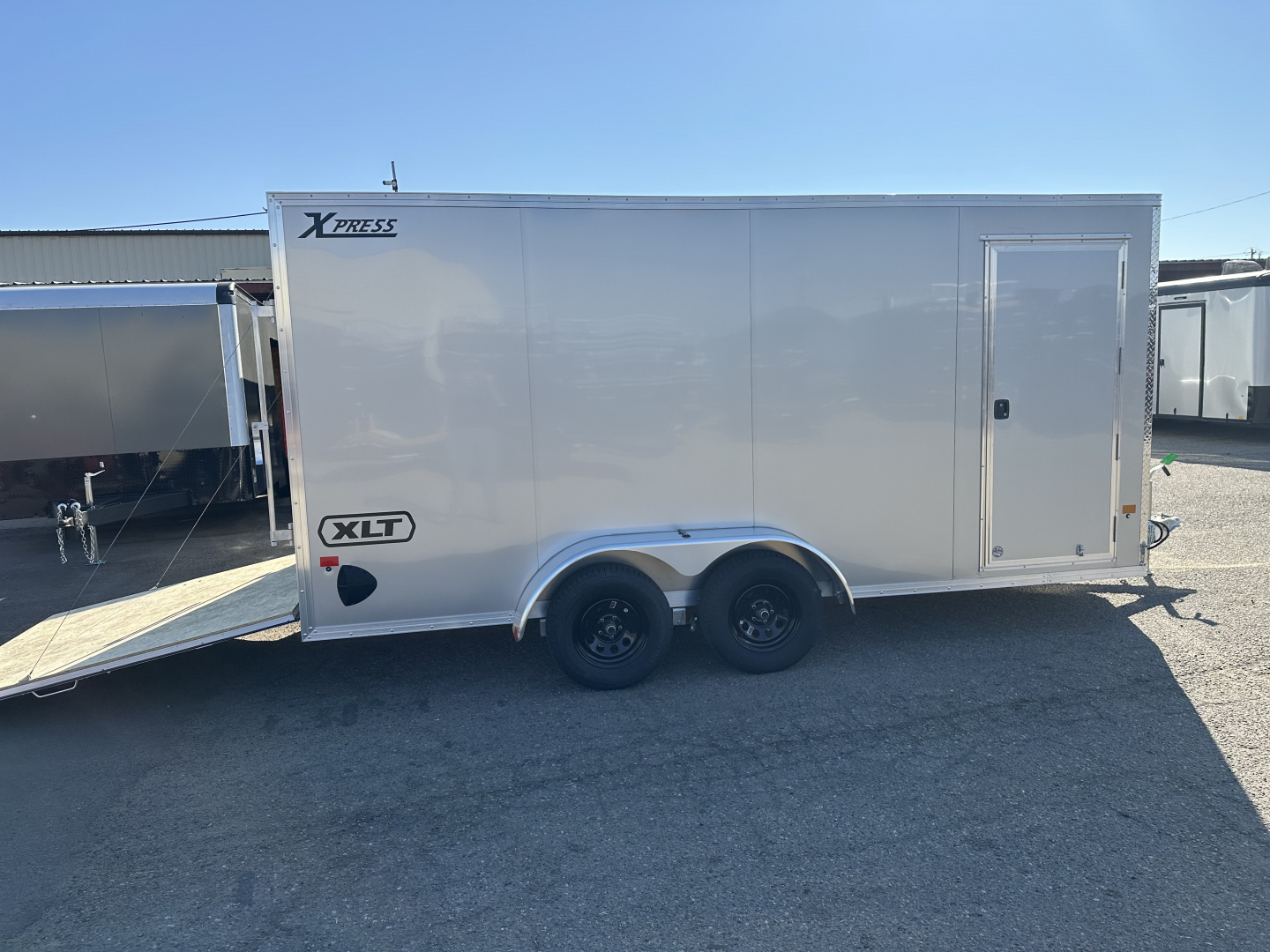 New 2026 ALCOM Express 7x16 7K Aluminum Cargo / Enclosed Trailer
