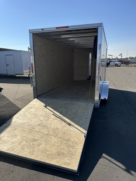 New 2026 ALCOM Express 7x16 7K Aluminum Cargo / Enclosed Trailer