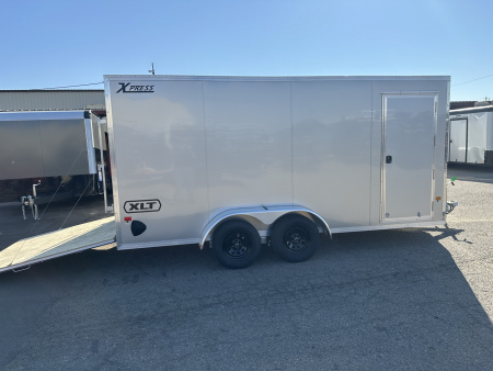 New 2026 ALCOM Express 7x16 7K Aluminum Cargo / Enclosed Trailer
