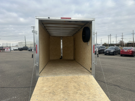 New 2026 ALCOM 7x16 7K Alum Cargo / Enclosed Trailer