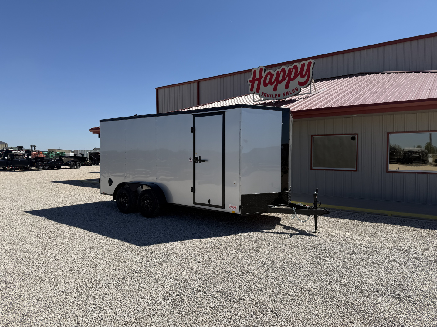 New 2026 Compass 7'x16' Enclosed Cargo Trailer - Indigo DLX