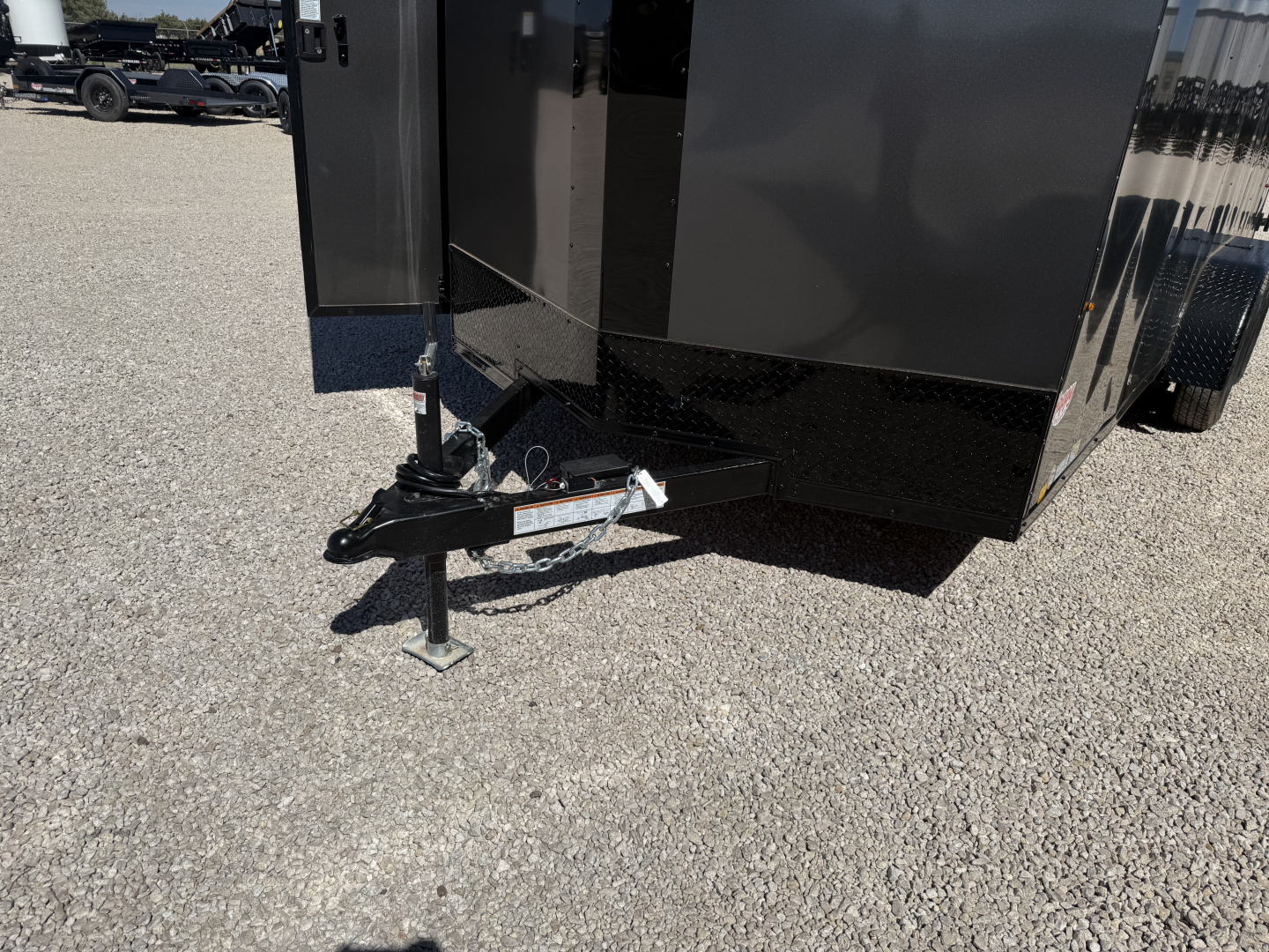 New 2026 Compass 7'x16' Enclosed Cargo Trailer - Indigo DLX