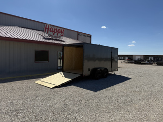 New 2026 Compass 7'x16' Enclosed Cargo Trailer - Indigo DLX