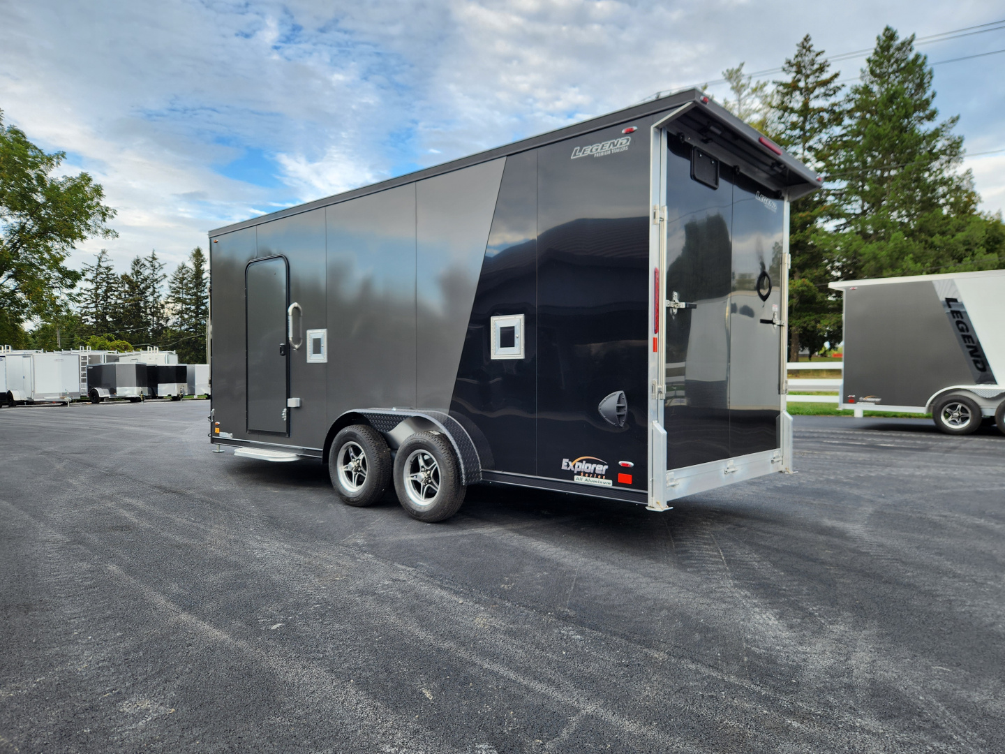 New 2026 Legend Trailers 7.5X23ETA35 Snowmobile Trailer