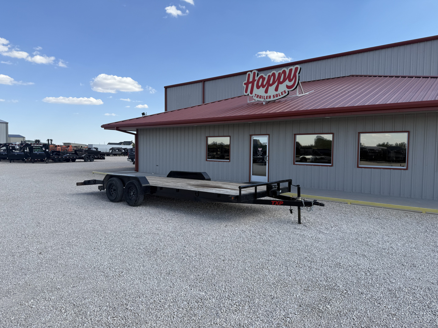 Used 2024 Texas Pavillion 83"x20' BP Car Hauler