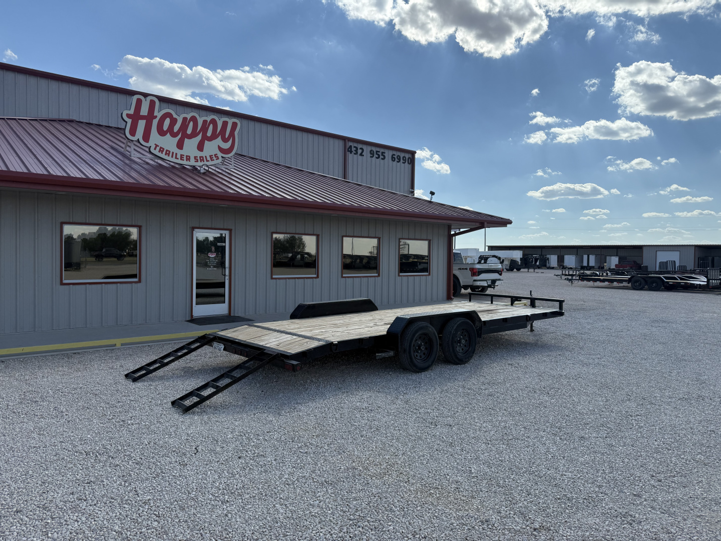 Used 2024 Texas Pavillion 83"x20' BP Car Hauler