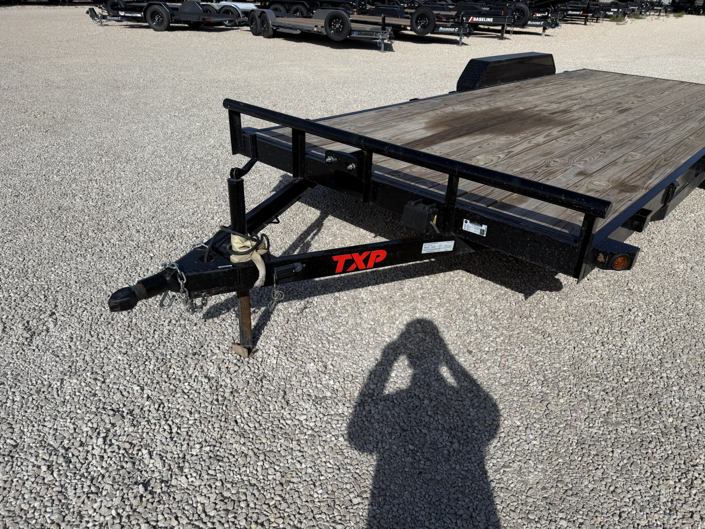 Used 2024 Texas Pavillion 83"x20' BP Car Hauler
