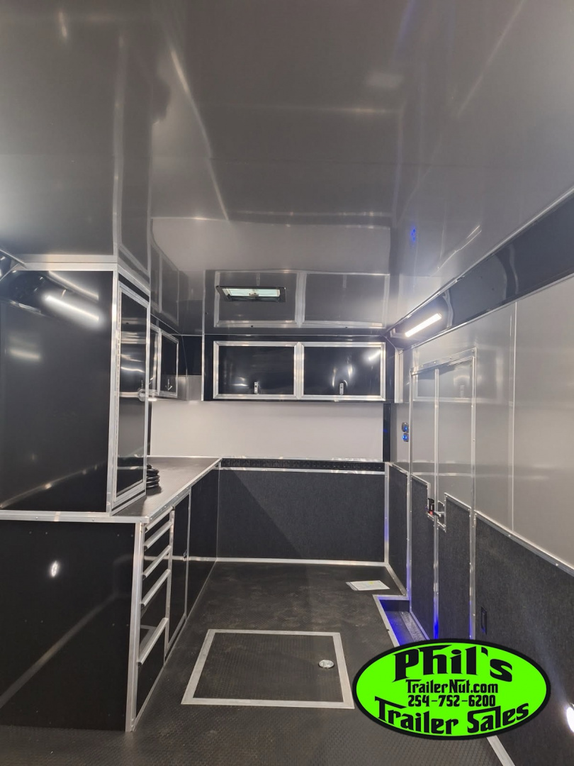 New 2026 Haulmark 8.5X34 EDGE PRO RACE TRAILER ROADSIDE CABINETS Car / Racing Trailer DELIVERY OUT OF UTAH!