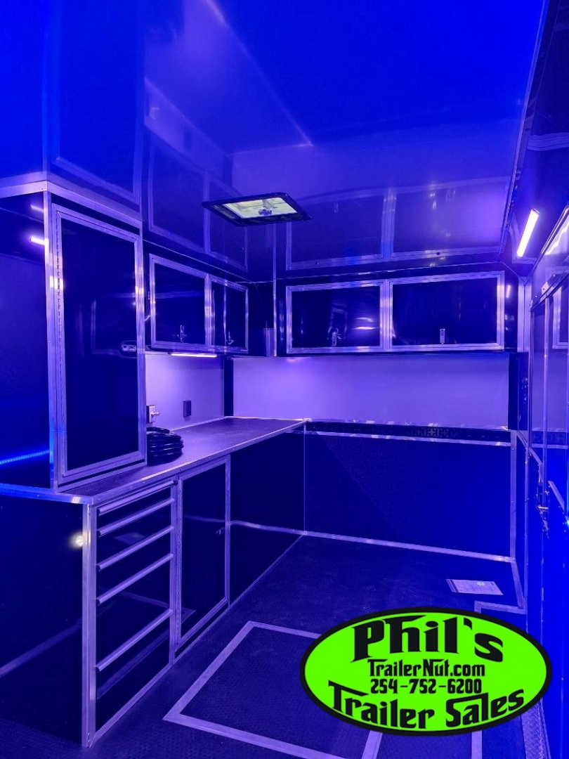 New 2026 Haulmark 8.5X34 EDGE PRO RACE TRAILER ROADSIDE CABINETS Car / Racing Trailer DELIVERY OUT OF UTAH!