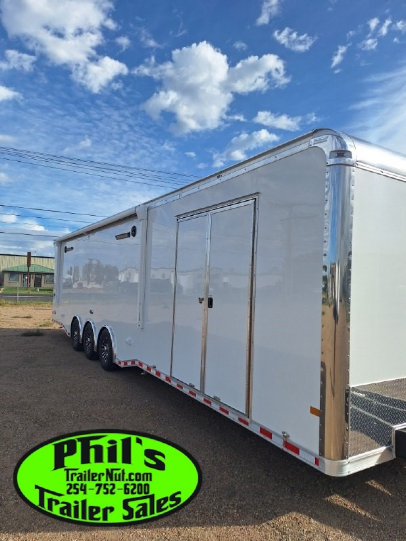 New 2026 Haulmark 8.5X34 EDGE PRO RACE TRAILER ROADSIDE CABINETS Car / Racing Trailer DELIVERY OUT OF UTAH!
