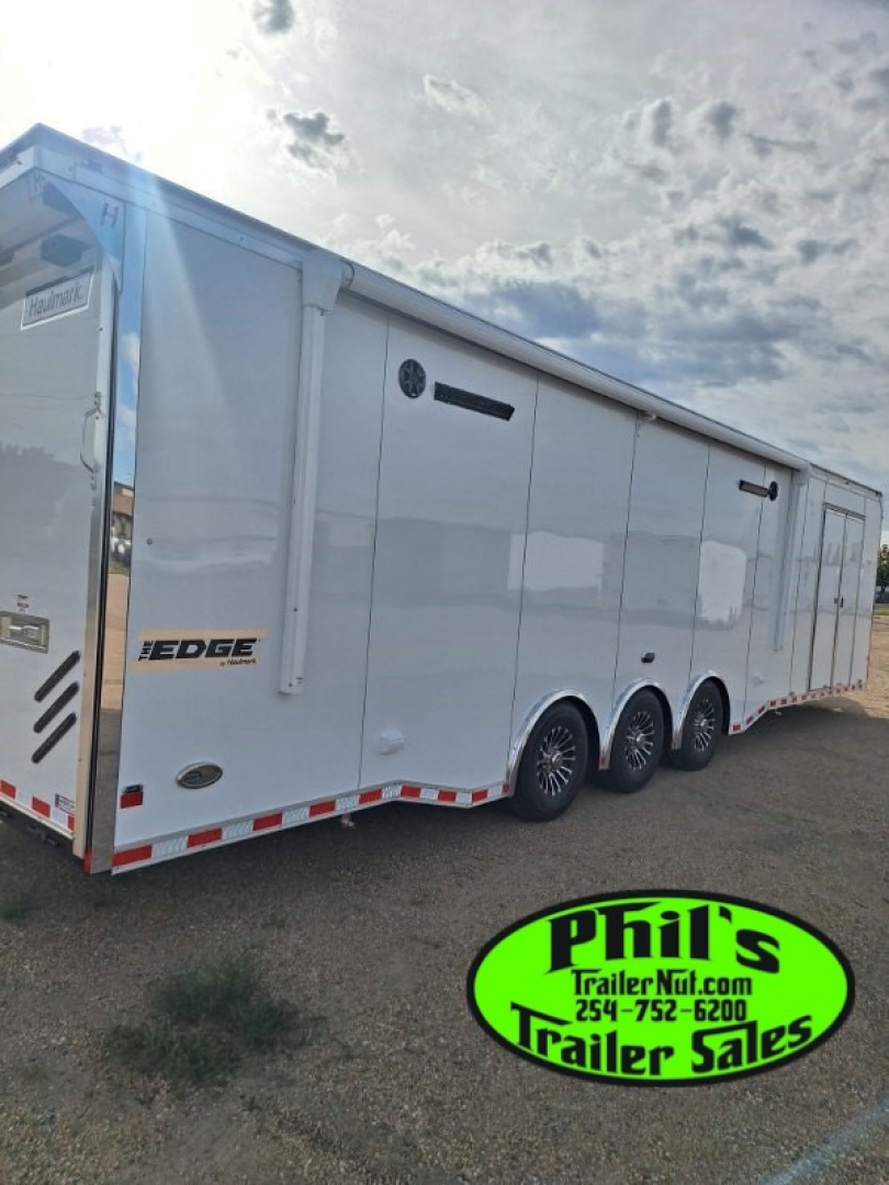 New 2026 Haulmark 8.5X34 EDGE PRO RACE TRAILER ROADSIDE CABINETS Car / Racing Trailer DELIVERY OUT OF UTAH!