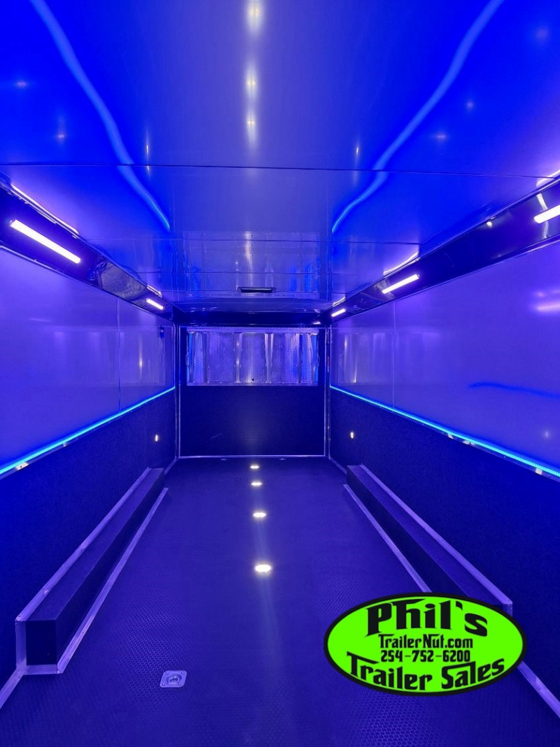 New 2026 Haulmark 8.5X34 EDGE PRO RACE TRAILER ROADSIDE CABINETS Car / Racing Trailer DELIVERY OUT OF UTAH!