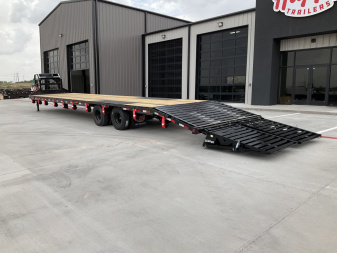 New 2026 PJ 102"x40' GN Low-Pro Flatbed w/ Duals - LD