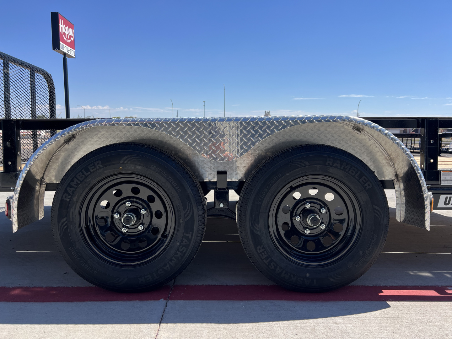 New 2026 PJ 83"x14' Tandem Axle Utility Trailer - UL