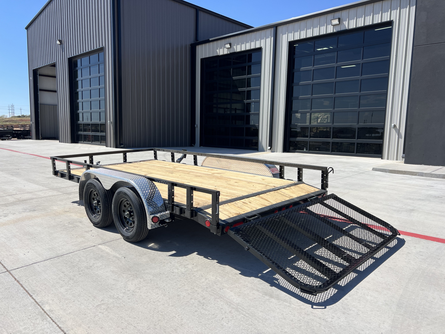 New 2026 PJ 83"x14' Tandem Axle Utility Trailer - UL