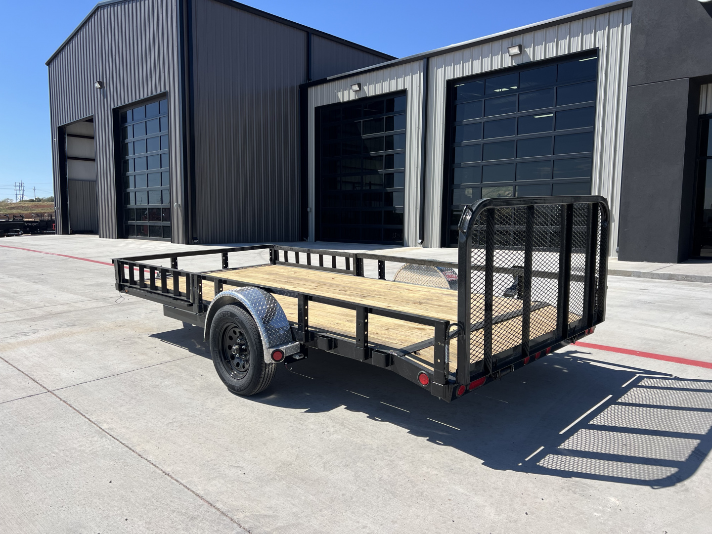 New 2026 PJ 77"x14' Single Axle Utility Trailer - U7