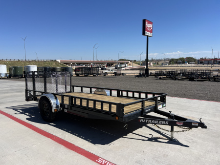 New 2026 PJ 77"x14' Single Axle Utility Trailer - U7