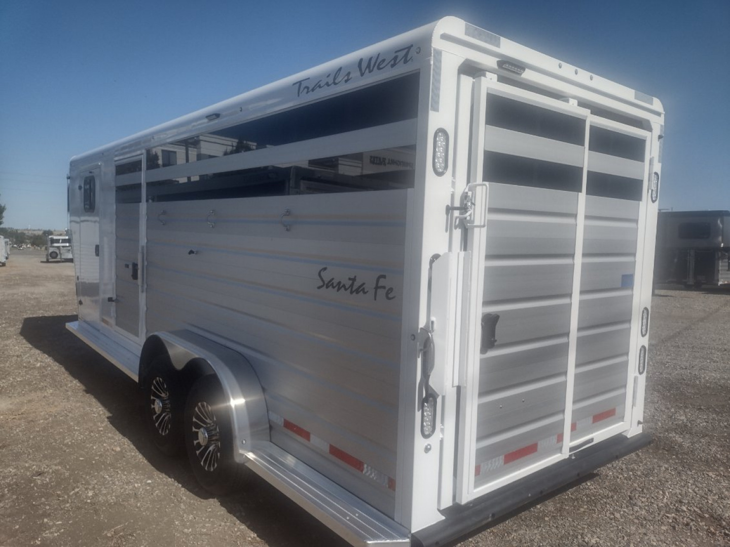 New 2026 Trails West Santa Fe 21' Stock Combo Trailer