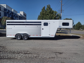 New 2026 Trails West Santa Fe 21' Stock Combo Trailer