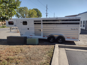 New 2026 Trails West Santa Fe 21' Stock Combo Trailer