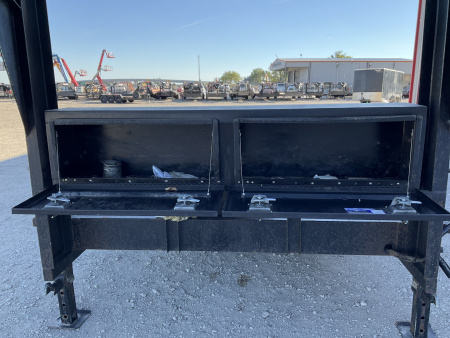 Used 2020 Texas Pride 102"x30' GN Equipment Trailer