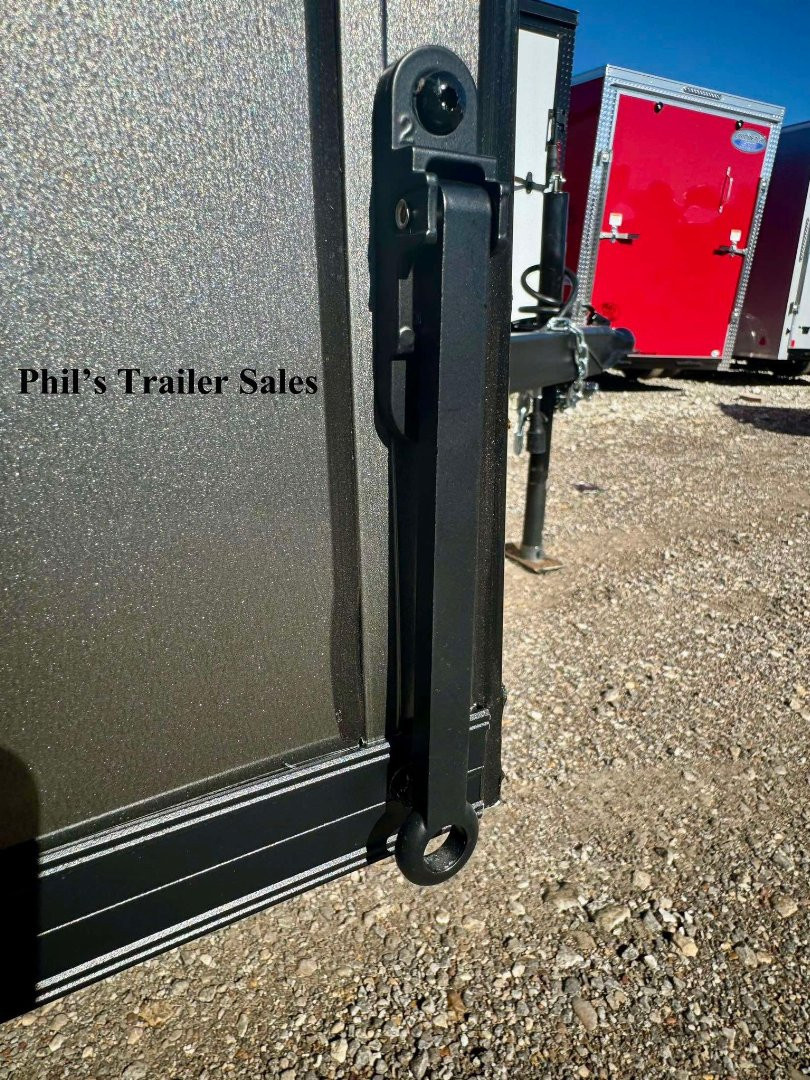 New 2025 Pace American 7X14 Cargo / Enclosed Trailer SCREWLESS .080 EXTERIOR & REAR WING