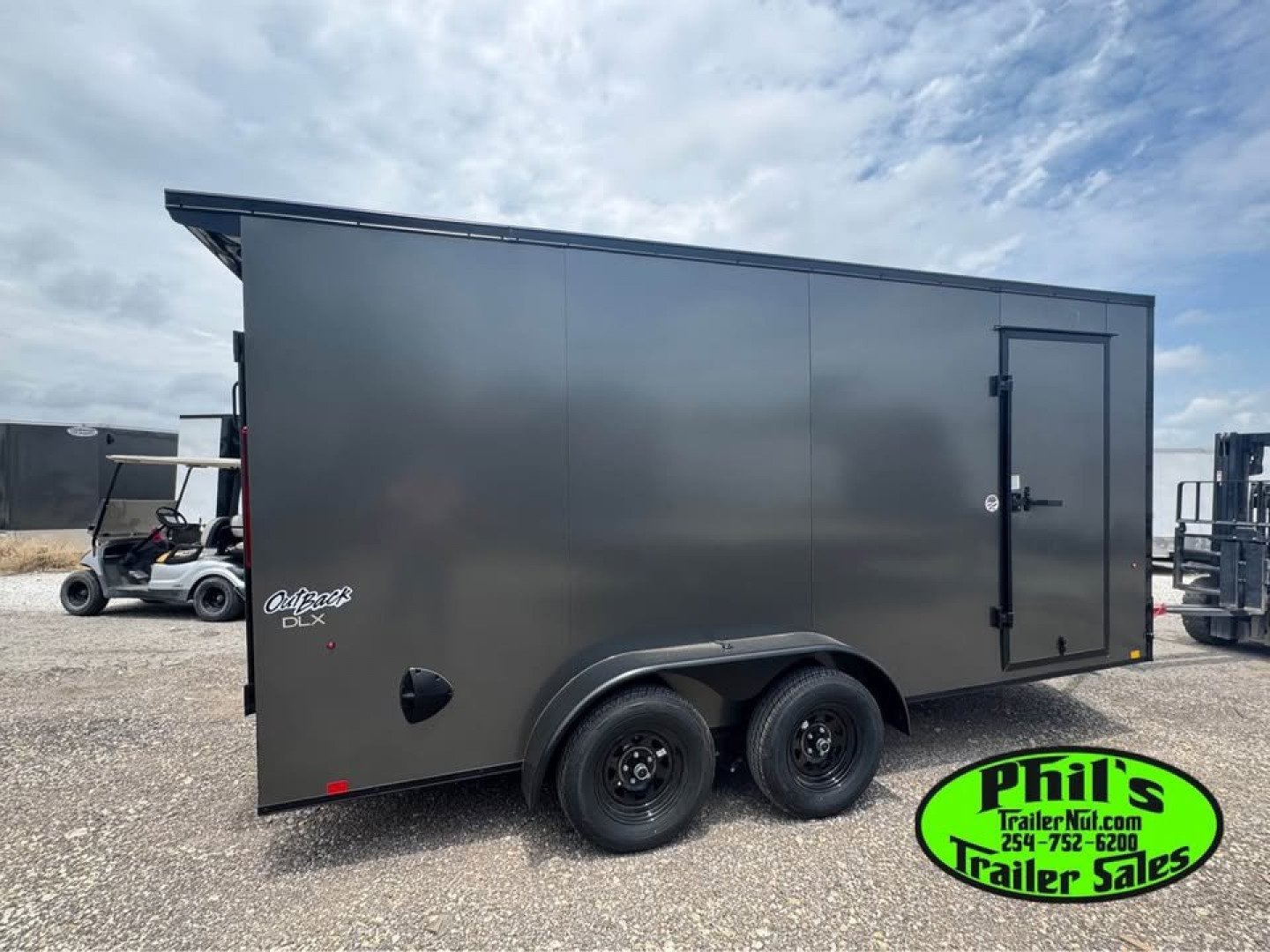 New 2025 Pace American 7X14 Cargo / Enclosed Trailer SCREWLESS .080 EXTERIOR & REAR WING