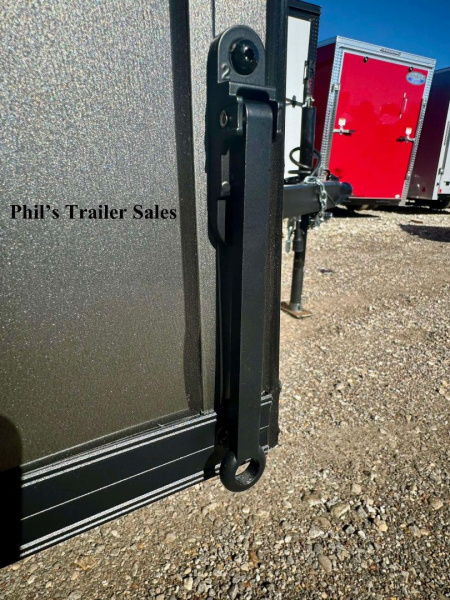 New 2025 Pace American 7X14 Cargo / Enclosed Trailer SCREWLESS .080 EXTERIOR & REAR WING