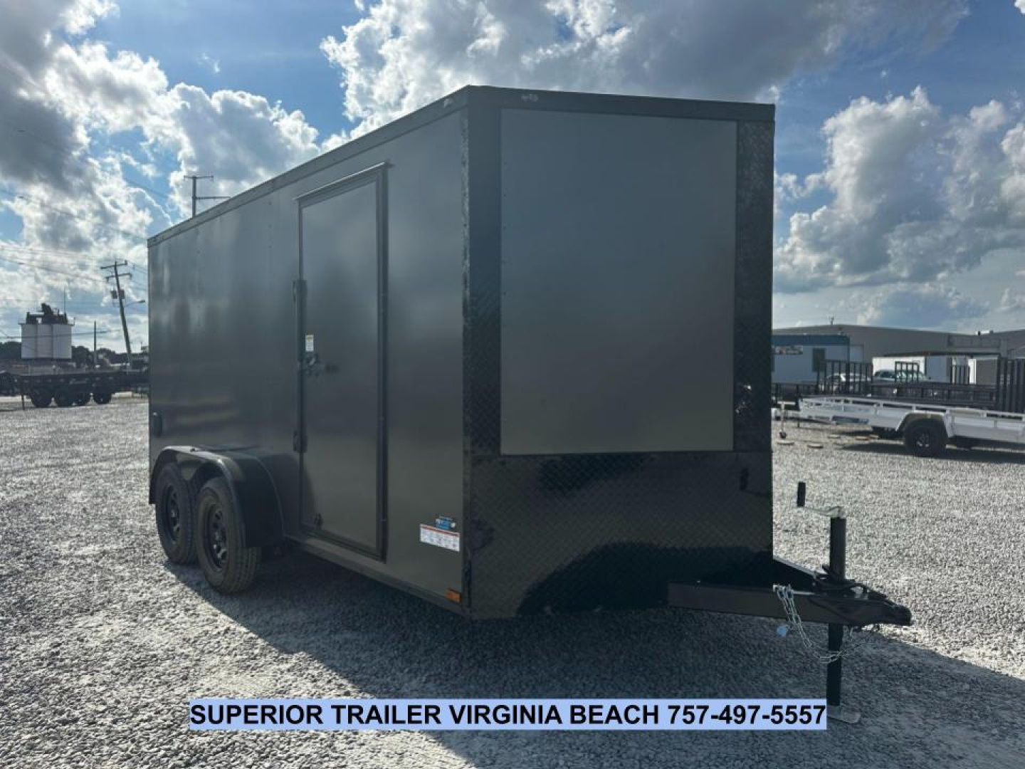 New 2026 Anvil 7X14 7K w/ Ramp Door Cargo / Enclosed Trailer