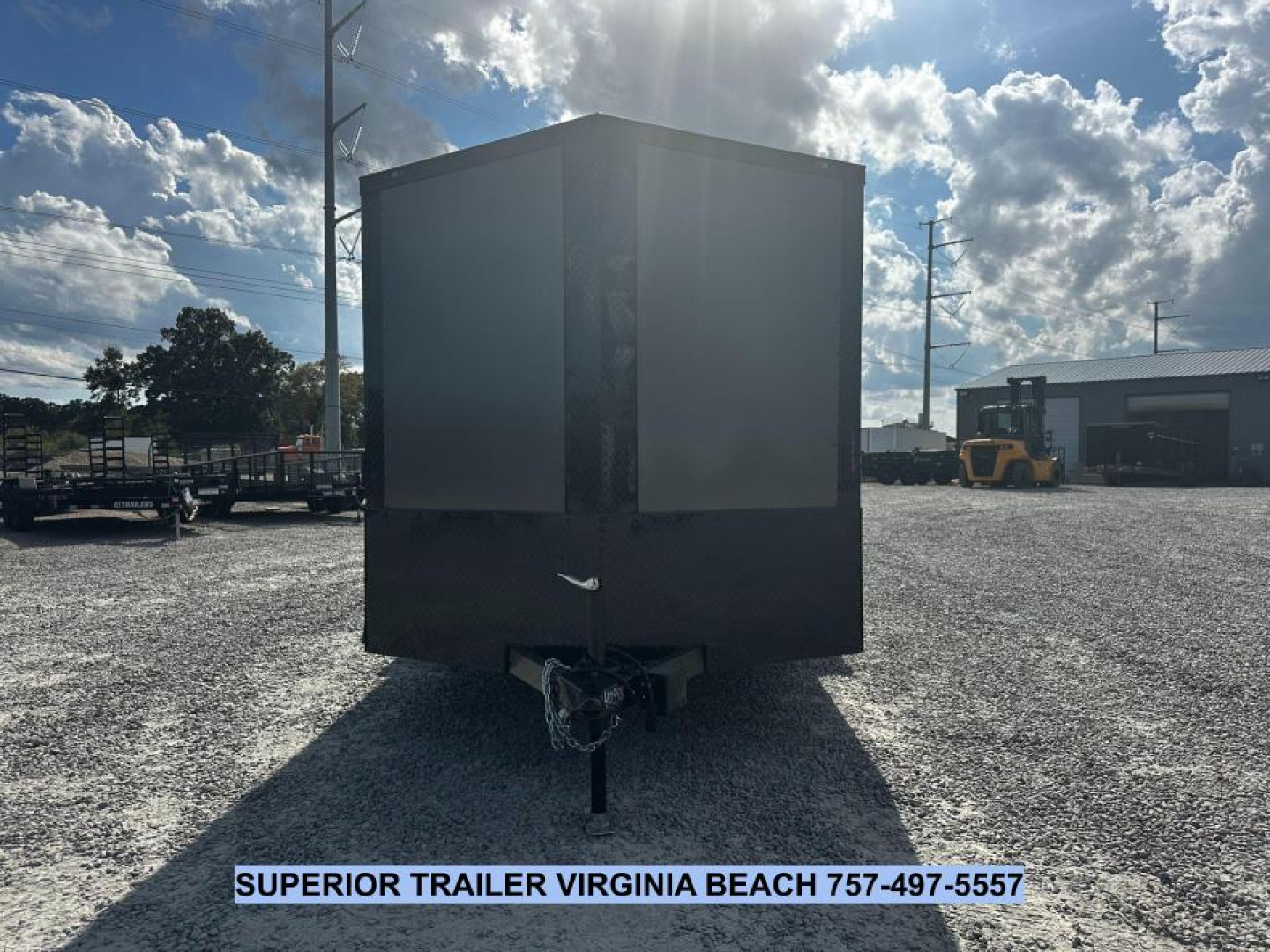 New 2026 Anvil 7X14 7K w/ Ramp Door Cargo / Enclosed Trailer